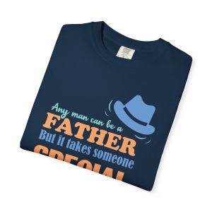 Colourmingle Special Dad T-Shirt True Navy Folded