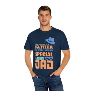 Colourmingle Special Dad T-Shirt True Navy Person 1
