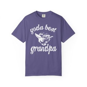 Colourmingle Yoda Best Grandpa Grape Front 2