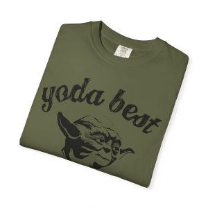 Colourmingle Yoda Best Grandpa t-shirt Hemp Folded