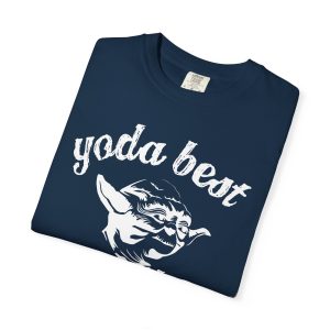 Colourmingle Yoda Best Grandpa True Navy Folded 1