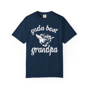 Colourmingle Yoda Best Grandpa True Navy Front 1