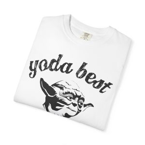Colourmingle Yoda Best Grandpa t-shirt White Folded