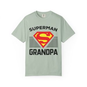 Superman Grandpa T-Shirt Bay front