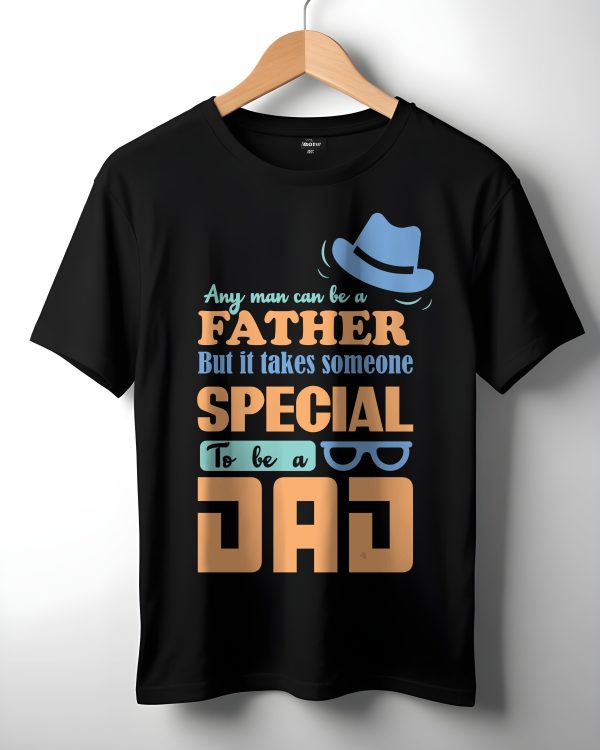 Colourmingle Special Dad T-Shirt any one can be a fahter