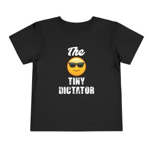 Toddler Humor Apparel "The Tiny Dictator" Design T-shirt on Colourmingle
