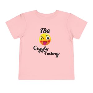 Toddler Short Sleeve Tee "The Giggle Factory" Design on Colourmingle