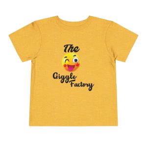 Toddler Short Sleeve Tee "The Giggle Factory" Design on Colourmingle