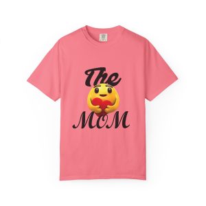 Mom Emoji Family T-Shirt on Colourmongle