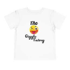 Toddler Short Sleeve Tee "The Giggle Factory" Design on Colourmingle