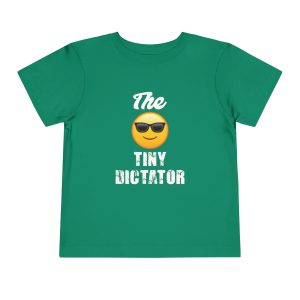 Toddler Humor Apparel "The Tiny Dictator" Design T-shirt on Colourmingle