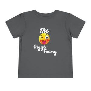 Toddler Short Sleeve Tee "The Giggle Factory" Design on Colourmingle