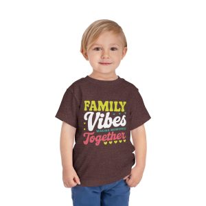 Family Vibes Toddler Tee, Cute Kids Shirt, Family Reunion Clothing, Playdate Outfit, Memory-Making Apparel, Gift for Toddler