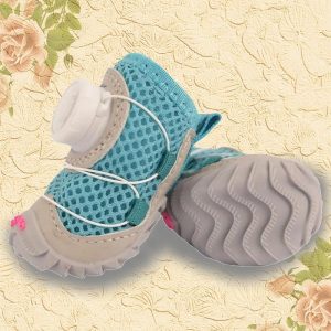 Dog Footwear and Pet Shoes Light Blue On Colourmingle