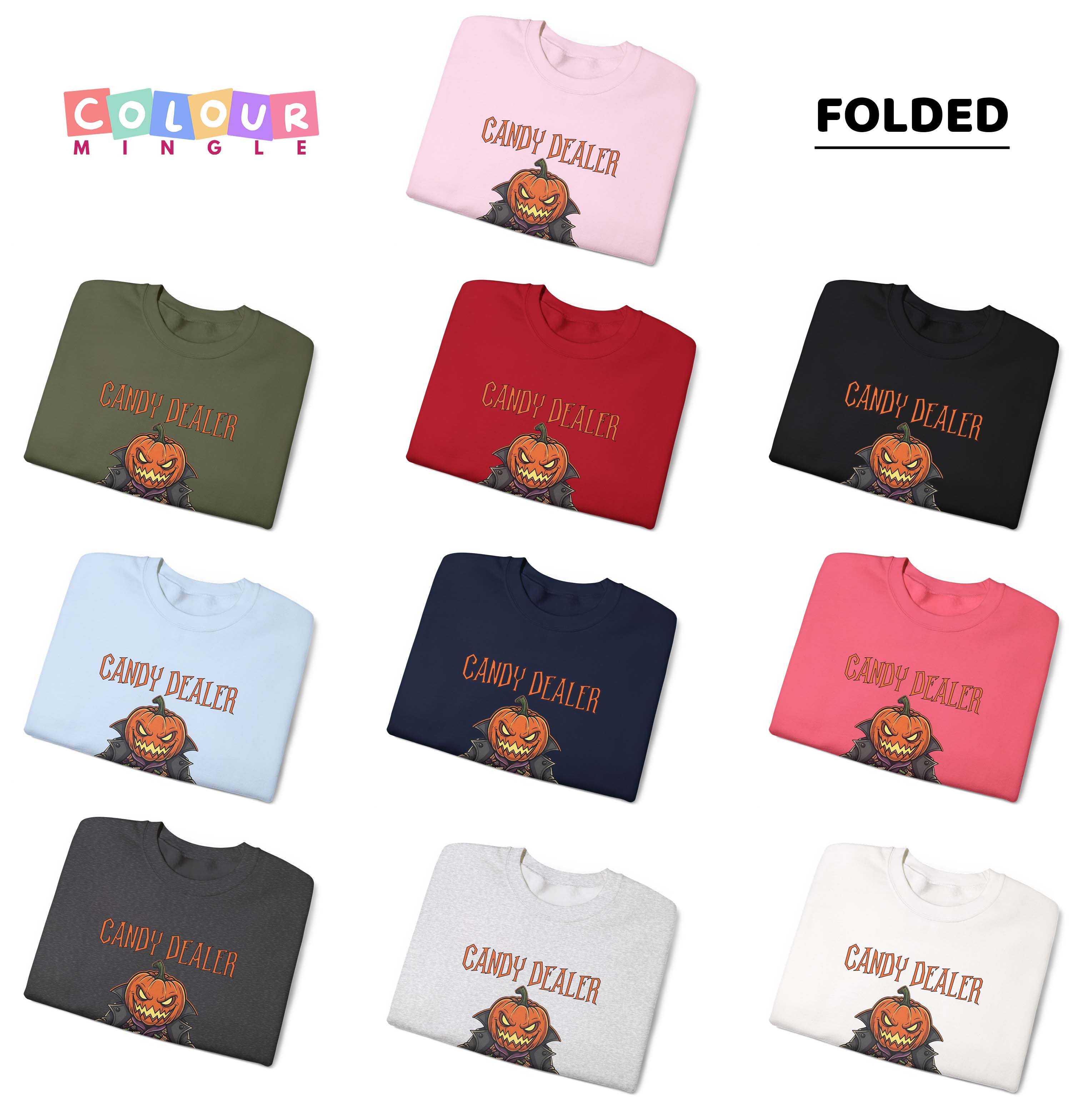 Candy Dealer Sweetshirt folded
