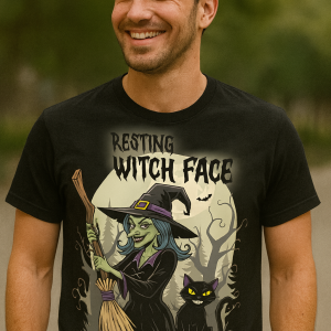 Resting witch face black