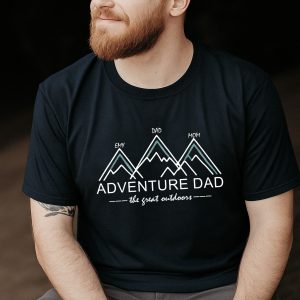 Adventured dad t-shirts colourmingle