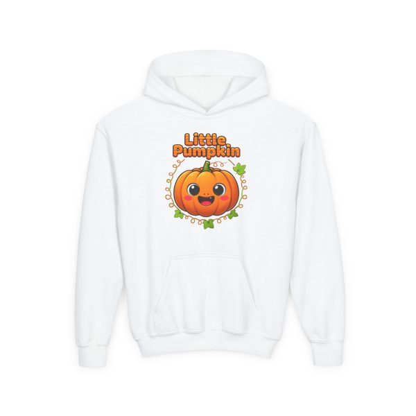 Little Pumpkin Hoodie – Cute Youth Halloween Sweatshirt for Kids