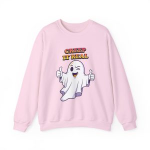Creep It Real Halloween sweatshirt funny ghost crewneck