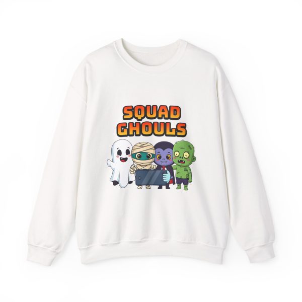 Squad Ghouls Sweatshirt with Cute Monster Design – ColourMingle